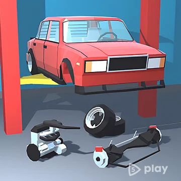 Retro Garage - Car Mechanic